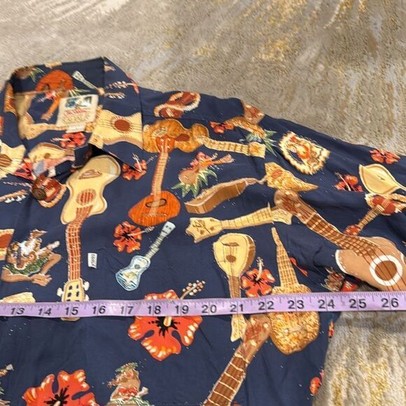 Vintage John Severson - Kahala Artist Series Men's Aloha Shirt --  Size Large - Picture 5 of 6